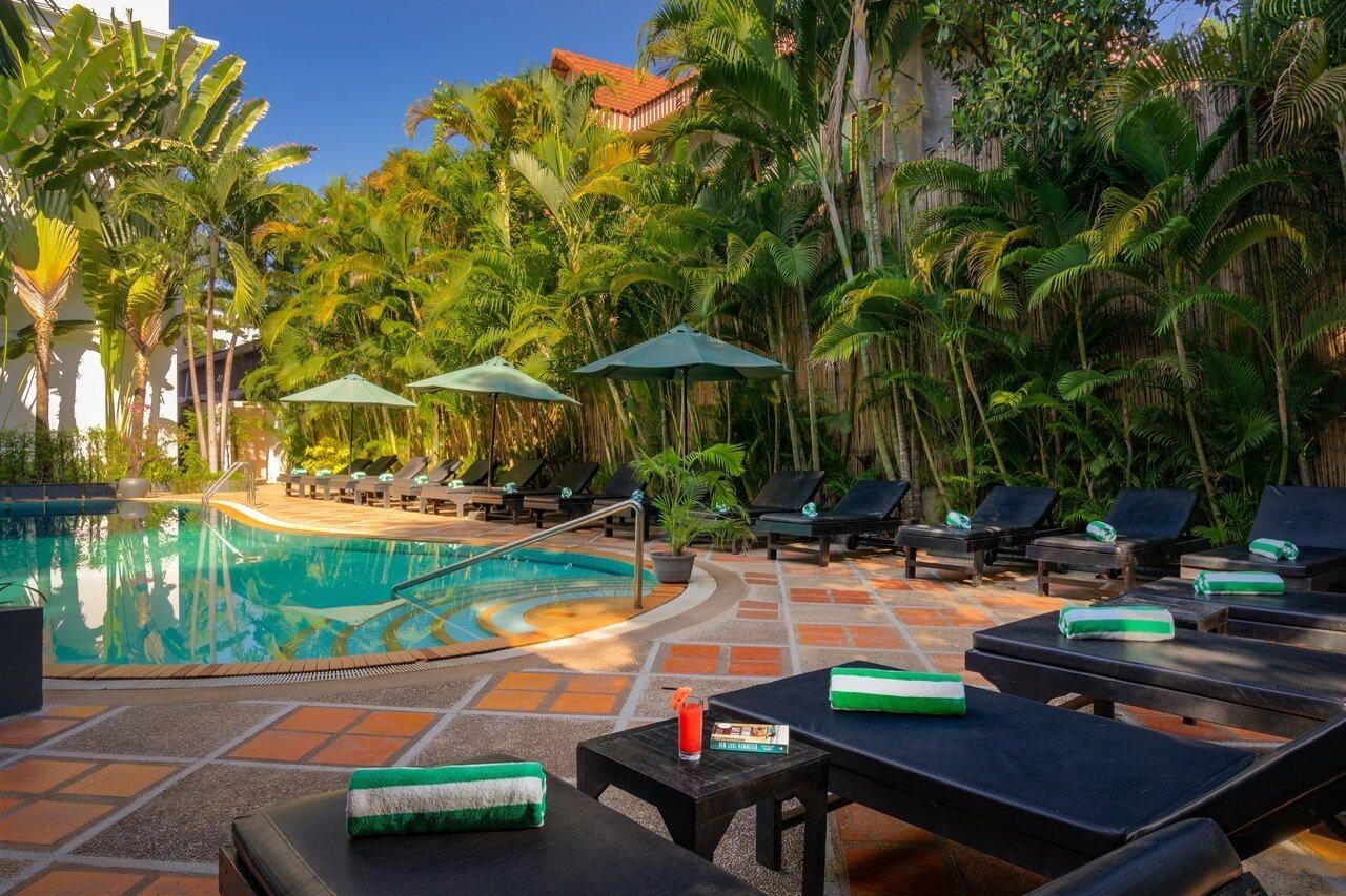 Silk D'Angkor Boutique Hotel Sziemreap Kültér fotó