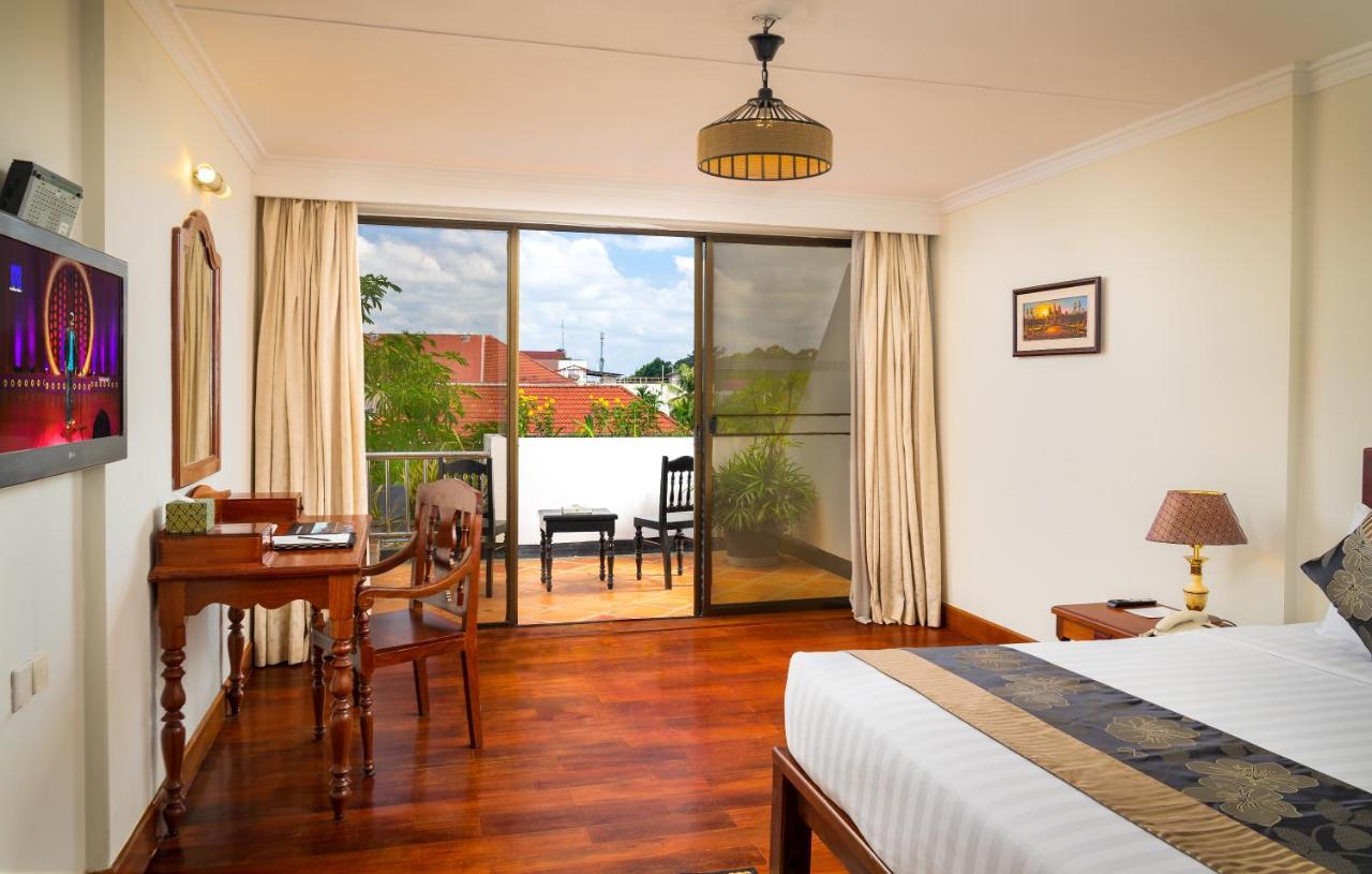 Silk D'Angkor Boutique Hotel Sziemreap Kültér fotó